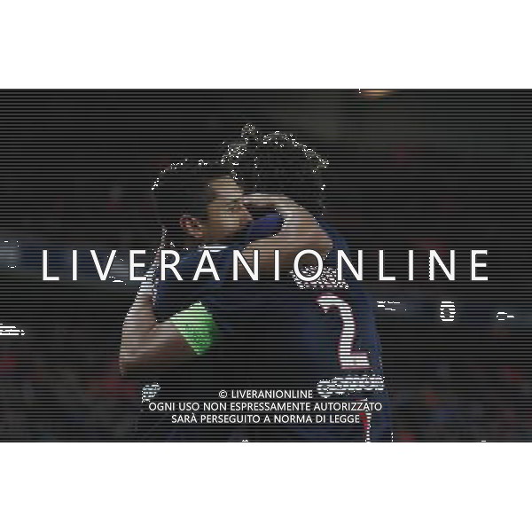 MARQUINHOS / Adrien RABIOT / Thiago SILVA - 21.02.2015 - PSG / Toulouse - 26eme journee de Ligue1 Photo : Johnny Fidelin / Icon Sport AG ALDO LIVERANI SAS ONLY ITALY *** Local Caption ***
