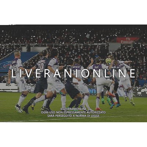 Goal Thiago SILVA - 21.02.2015 - PSG / Toulouse - 26eme journee de Ligue1 Photo : Johnny Fidelin / Icon Sport AG ALDO LIVERANI SAS ONLY ITALY *** Local Caption ***
