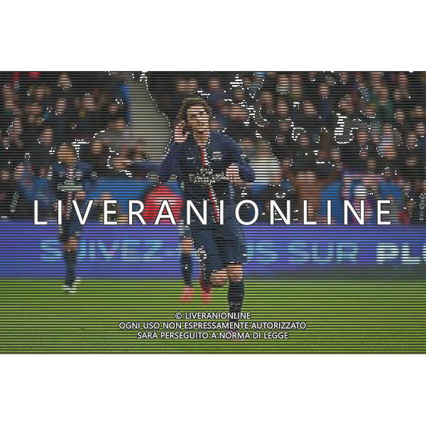 Joie Adrien RABIOT - 21.02.2015 - PSG / Toulouse - 26eme journee de Ligue1 Photo : Winterpress / Icon Sport AG ALDO LIVERANI SAS ONLY ITALY *** Local Caption ***