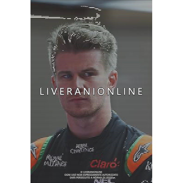 Nico Hulkenberg (GER) Sahara Force India F1. 21.02.2015. Formula One Testing, Day Three, Barcelona, Spain. AG ALDO LIVERANI SAS ONLY ITALY