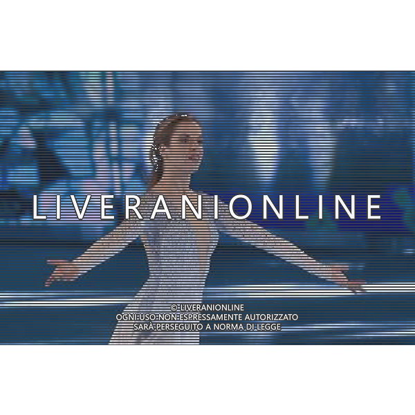 Roma - 21/02/2015 - Studi Rai Nomentano - La prima puntata della trasmissione TV \' Notti sul ghiaccio \' - nella foto: Carolina Kostner / Ph. Fabrizio Corradetti - Ag. Aldo Liverani sas