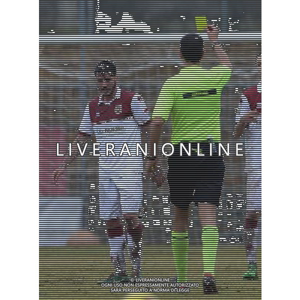 Campionato di Calcio Lega Pro Girone B 2014/2015 26 Giornata Piacenza - 22.02.2015 Pro Piacenza-Reggiana Nella Foto:vacca ammonito /Ph.Vitez-Ag. Aldo Liverani