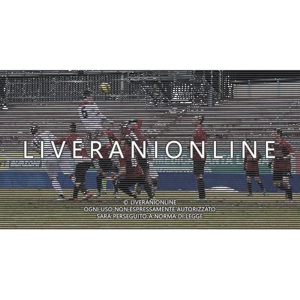 Campionato di Calcio Lega Pro Girone B 2014/2015 26 Giornata Piacenza - 22.02.2015 Pro Piacenza-Reggiana Nella Foto:spano\' colpisce la traversa /Ph.Vitez-Ag. Aldo Liverani