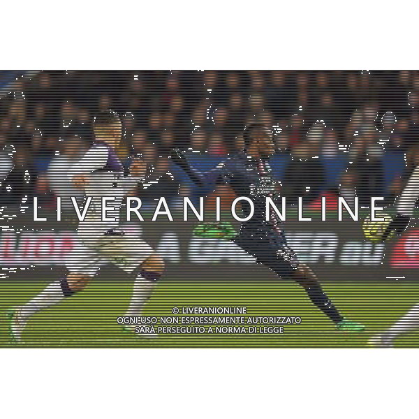 Blaise MATUIDI - 21.02.2015 - Paris Saint Germain / Toulouse - 26eme journee de Ligue 1 Photo : Johnny Fidelin / Icon Sport /Agenzia Aldo Liverani sas - ITALY ONLY - EDITORIAL USE ONLY