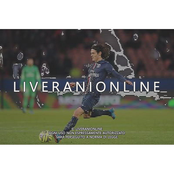 Edinson CAVANI - 21.02.2015 - Paris Saint Germain / Toulouse - 26eme journee de Ligue 1 Photo : Johnny Fidelin / Icon Sport /Agenzia Aldo Liverani sas - ITALY ONLY - EDITORIAL USE ONLY