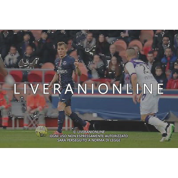 Lucas DIGNE - 21.02.2015 - Paris Saint Germain / Toulouse - 26eme journee de Ligue 1 Photo : Johnny Fidelin / Icon Sport /Agenzia Aldo Liverani sas - ITALY ONLY - EDITORIAL USE ONLY