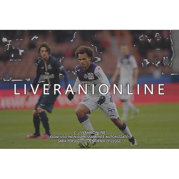 Martin BRAITHWAITE - 21.02.2015 - Paris Saint Germain / Toulouse - 26eme journee de Ligue 1 Photo : Johnny Fidelin / Icon Sport /Agenzia Aldo Liverani sas - ITALY ONLY - EDITORIAL USE ONLY