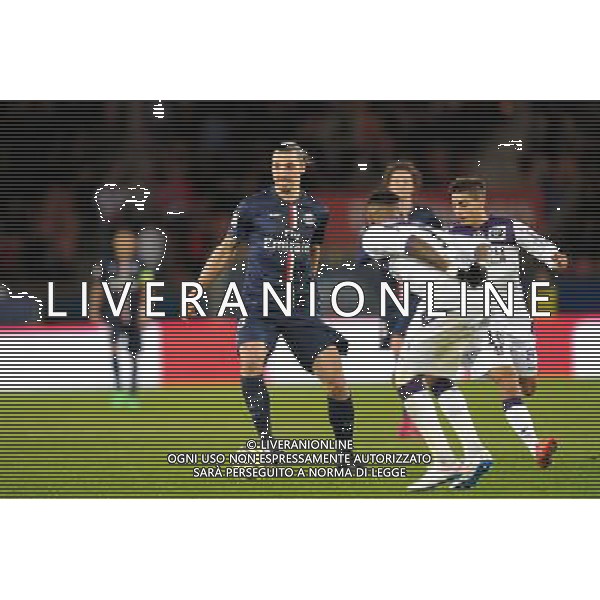 Zlatan IBRAHIMOVIC - 21.02.2015 - Paris Saint Germain / Toulouse - 26eme journee de Ligue 1 Photo : Johnny Fidelin / Icon Sport /Agenzia Aldo Liverani sas - ITALY ONLY - EDITORIAL USE ONLY