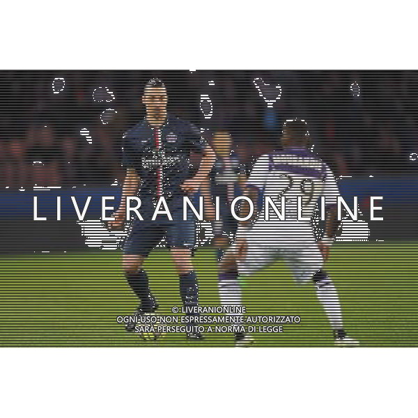 Zlatan IBRAHIMOVIC - 21.02.2015 - Paris Saint Germain / Toulouse - 26eme journee de Ligue 1 Photo : Johnny Fidelin / Icon Sport /Agenzia Aldo Liverani sas - ITALY ONLY - EDITORIAL USE ONLY