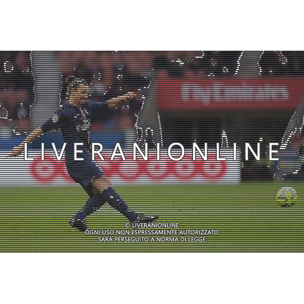Zlatan IBRAHIMOVIC - 21.02.2015 - Paris Saint Germain / Toulouse - 26eme journee de Ligue 1 Photo : Johnny Fidelin / Icon Sport /Agenzia Aldo Liverani sas - ITALY ONLY - EDITORIAL USE ONLY