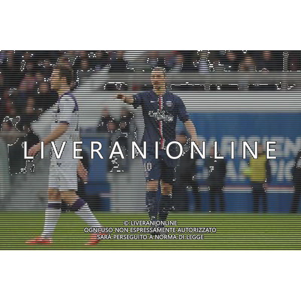 Zlatan IBRAHIMOVIC - 21.02.2015 - Paris Saint Germain / Toulouse - 26eme journee de Ligue 1 Photo : Johnny Fidelin / Icon Sport /Agenzia Aldo Liverani sas - ITALY ONLY - EDITORIAL USE ONLY