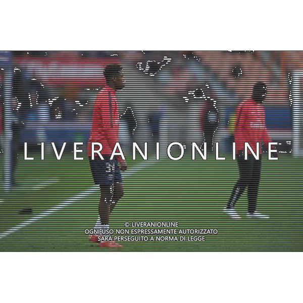 Presnel KIMPEMBE / Roli PEREIRA DE SA - 21.02.2015 - Paris Saint Germain / Toulouse - 26eme journee de Ligue 1 Photo : Johnny Fidelin / Icon Sport /Agenzia Aldo Liverani sas - ITALY ONLY - EDITORIAL USE ONLY