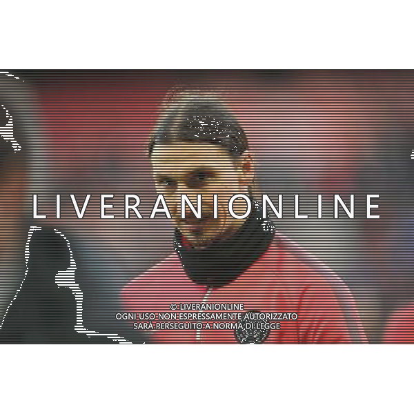 Zlatan IBRAHIMOVIC - 21.02.2015 - Paris Saint Germain / Toulouse - 26eme journee de Ligue 1 Photo : Johnny Fidelin / Icon Sport /Agenzia Aldo Liverani sas - ITALY ONLY - EDITORIAL USE ONLY