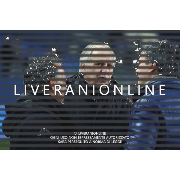 Ghislain PRINTANT / Rene GIRARD - 21.02.2015 - Bastia / Lille - 26eme journee de Ligue1 Photo : Michel Maestracci / Icon Sport /Agenzia Aldo Liverani sas - ITALY ONLY - EDITORIAL USE ONLY *** Local Caption *** 