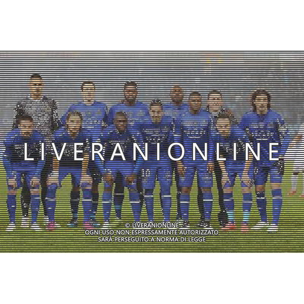 Equipe Bastia - 21.02.2015 - Bastia / Lille - 26eme journee de Ligue1 Photo : Michel Maestracci / Icon Sport /Agenzia Aldo Liverani sas - ITALY ONLY - EDITORIAL USE ONLY *** Local Caption *** 