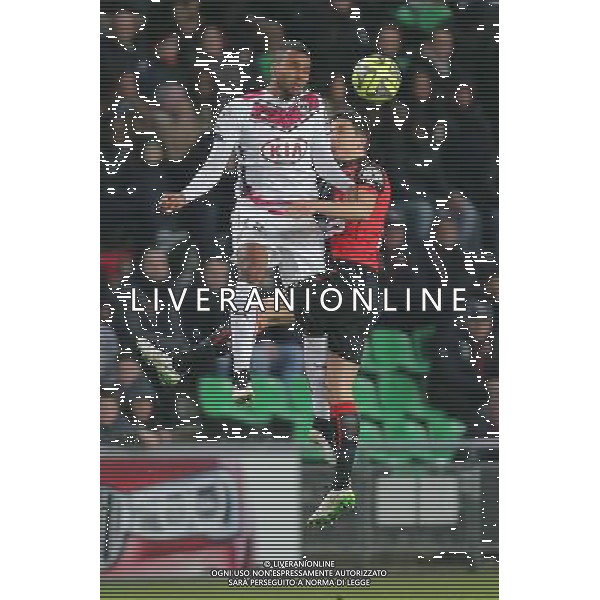 Isaac THELIN / Vincent PAJOT - 21.02.2015 - Rennes / Bordeaux - 26eme journee de Ligue1 Photo : Vincent Michel / Icon Sport /Agenzia Aldo Liverani sas - ITALY ONLY - EDITORIAL USE ONLY *** Local Caption ***