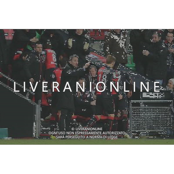 JOIE Paul Georges NTEP / Philippe MONTANIER - 21.02.2015 - Rennes / Bordeaux - 26eme journee de Ligue1 Photo : Vincent Michel / Icon Sport /Agenzia Aldo Liverani sas - ITALY ONLY - EDITORIAL USE ONLY *** Local Caption ***