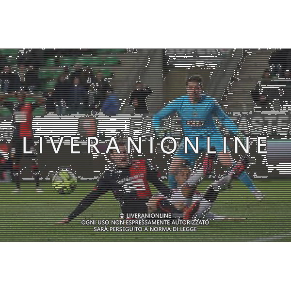 Ola TOIVONEN / MARIANO - 21.02.2015 - Rennes / Bordeaux - 26eme journee de Ligue1 Photo : Vincent Michel / Icon Sport /Agenzia Aldo Liverani sas - ITALY ONLY - EDITORIAL USE ONLY *** Local Caption ***