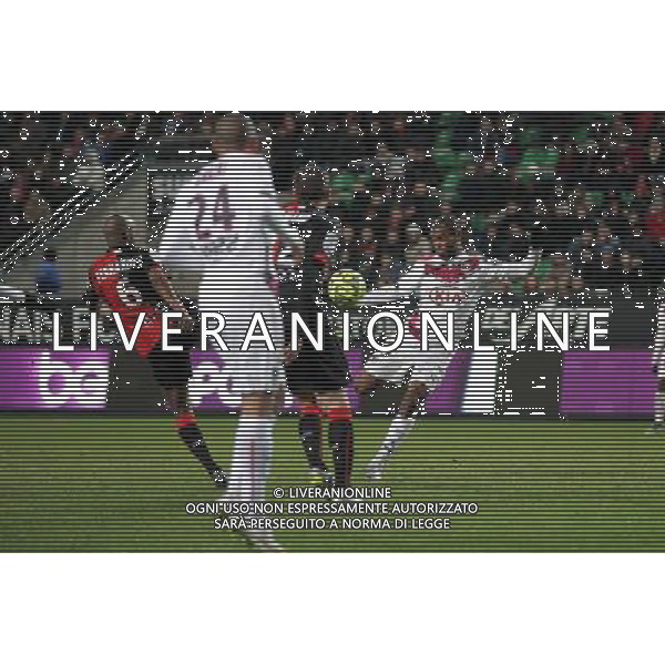 Diego ROLAN / Gelson FERNANDES / Penalty - 21.02.2015 - Rennes / Bordeaux - 26eme journee de Ligue1 Photo : Vincent Michel / Icon Sport /Agenzia Aldo Liverani sas - ITALY ONLY - EDITORIAL USE ONLY *** Local Caption ***