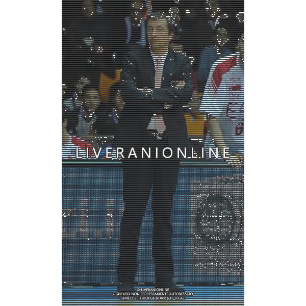 Beko Final Eight 2015 Semifinali Desio (MB) - 21.02.2015 EA7 Armani Jeans Olimpia Milano-Enel Brindisi Nella Foto:Banchi Luca /Ph.Vitez-Ag. Aldo Liverani