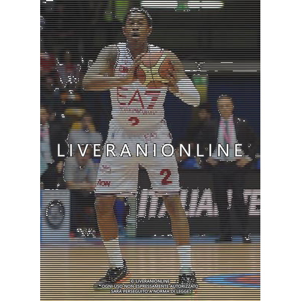 Beko Final Eight 2015 Semifinali Desio (MB) - 21.02.2015 EA7 Armani Jeans Olimpia Milano-Enel Brindisi Nella Foto:Brooks Marshon /Ph.Vitez-Ag. Aldo Liverani