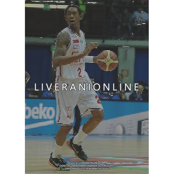 Beko Final Eight 2015 Semifinali Desio (MB) - 21.02.2015 EA7 Armani Jeans Olimpia Milano-Enel Brindisi Nella Foto:Brooks Marshon /Ph.Vitez-Ag. Aldo Liverani