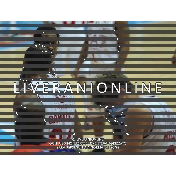 Beko Final Eight 2015 Semifinali Desio (MB) - 21.02.2015 EA7 Armani Jeans Olimpia Milano-Enel Brindisi Nella Foto:Brooks Marshon /Ph.Vitez-Ag. Aldo Liverani