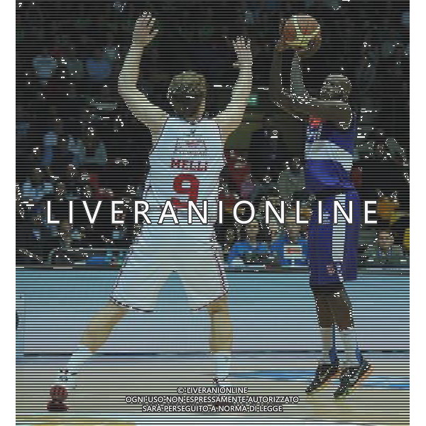 Beko Final Eight 2015 Semifinali Desio (MB) - 21.02.2015 EA7 Armani Jeans Olimpia Milano-Enel Brindisi Nella Foto:James Delroy /Ph.Vitez-Ag. Aldo Liverani