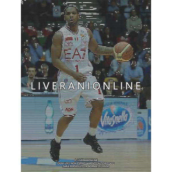 Beko Final Eight 2015 Semifinali Desio (MB) - 21.02.2015 EA7 Armani Jeans Olimpia Milano-Enel Brindisi Nella Foto:Ragland Joe /Ph.Vitez-Ag. Aldo Liverani