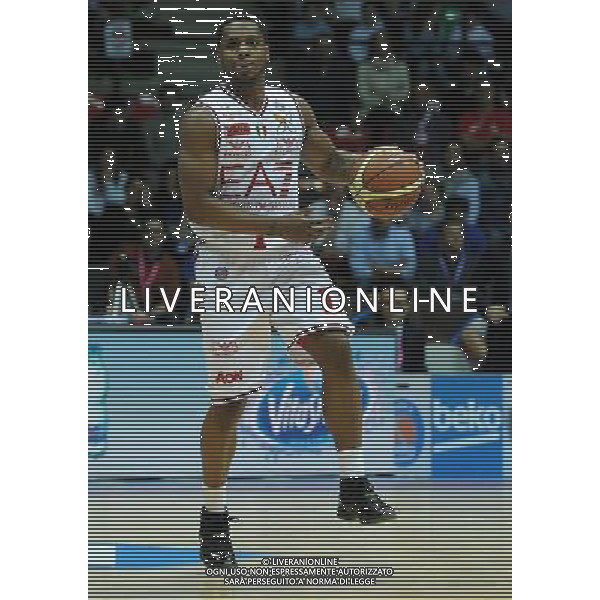 Beko Final Eight 2015 Semifinali Desio (MB) - 21.02.2015 EA7 Armani Jeans Olimpia Milano-Enel Brindisi Nella Foto:Ragland Joe /Ph.Vitez-Ag. Aldo Liverani