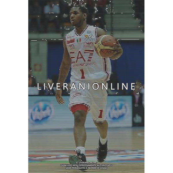 Beko Final Eight 2015 Semifinali Desio (MB) - 21.02.2015 EA7 Armani Jeans Olimpia Milano-Enel Brindisi Nella Foto:Ragland Joe /Ph.Vitez-Ag. Aldo Liverani