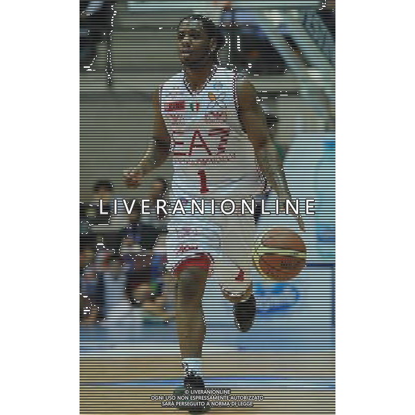 Beko Final Eight 2015 Semifinali Desio (MB) - 21.02.2015 EA7 Armani Jeans Olimpia Milano-Enel Brindisi Nella Foto:Ragland Joe /Ph.Vitez-Ag. Aldo Liverani