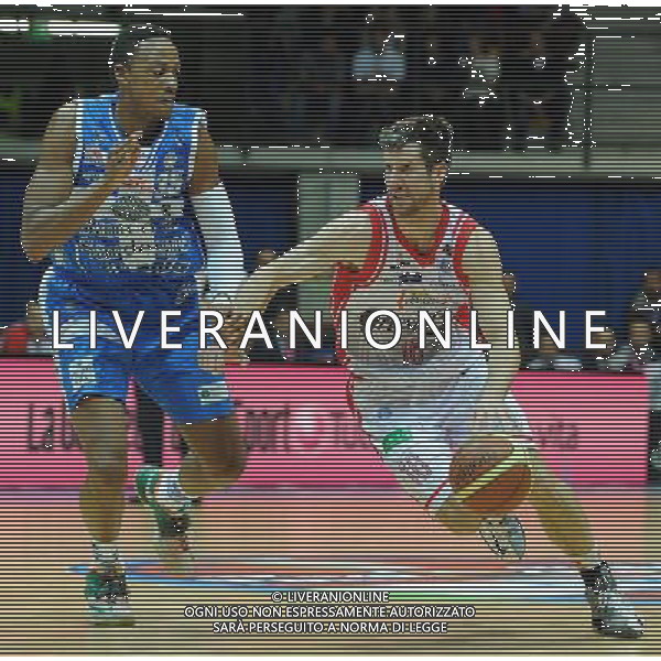Beko Final Eight 2015 Semifinali Desio (MB) - 21.02.2015 Banco di Sardegna Sassari-Grissin Bon Reggio Emilia Nella Foto:Diener Drake-Kadji Kenneth /Ph.Vitez-Ag. Aldo Liverani