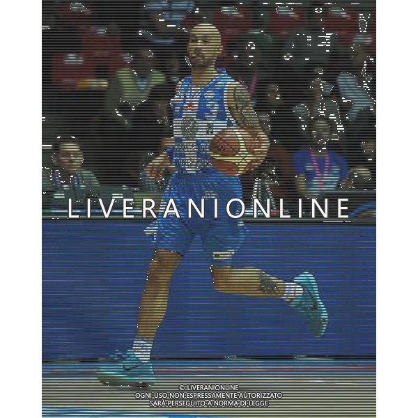 Beko Final Eight 2015 Semifinali Desio (MB) - 21.02.2015 Banco di Sardegna Sassari-Grissin Bon Reggio Emilia Nella Foto:Logan David /Ph.Vitez-Ag. Aldo Liverani