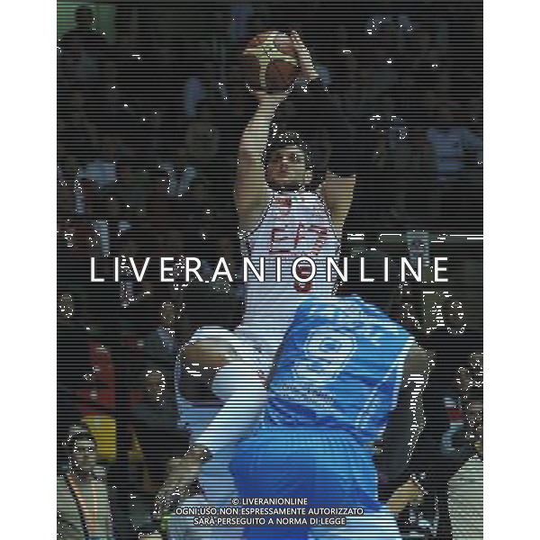 Beko Final Eight 2015 Finale Desio (MB) - 22.02.2015 EA7 Armani Jeans Olimpia Milano-Banco di Sardegna Sassari Nella Foto:alessandro gentile /Ph.Vitez-Ag. Aldo Liverani