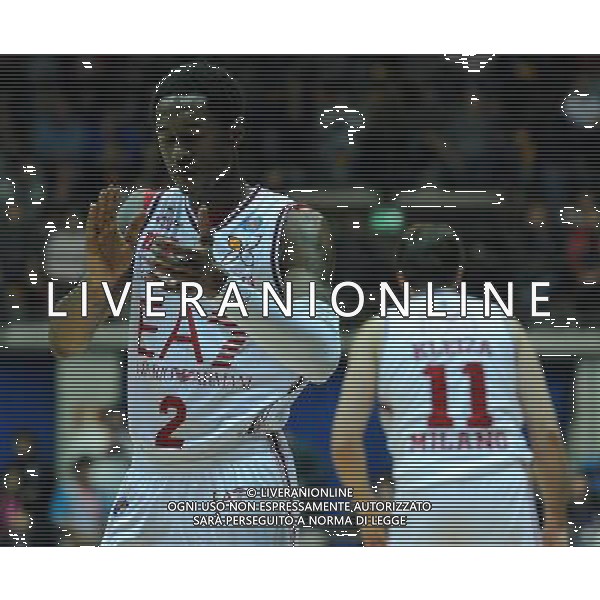 Beko Final Eight 2015 Finale Desio (MB) - 22.02.2015 EA7 Armani Jeans Olimpia Milano-Banco di Sardegna Sassari Nella Foto:delusione brooks marshon /Ph.Vitez-Ag. Aldo Liverani