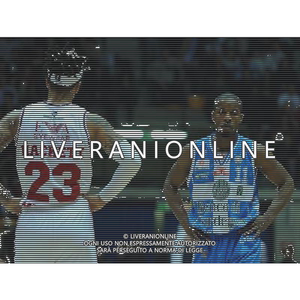 Beko Final Eight 2015 Finale Desio (MB) - 22.02.2015 EA7 Armani Jeans Olimpia Milano-Banco di Sardegna Sassari Nella Foto:dyson jerome e daniel hackett /Ph.Vitez-Ag. Aldo Liverani