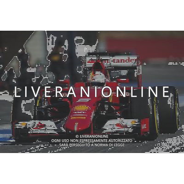 Sebastian Vettel (GER) Ferrari SF15-T. 22.02.2015. Formula One Testing, Day Four, Barcelona, Spain. AG ALDO LIVERANI SAS ONLY ITALY