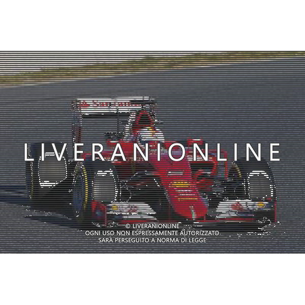 Sebastian Vettel (GER) Ferrari SF15-T. 22.02.2015. Formula One Testing, Day Four, Barcelona, Spain. AG ALDO LIVERANI SAS ONLY ITALY