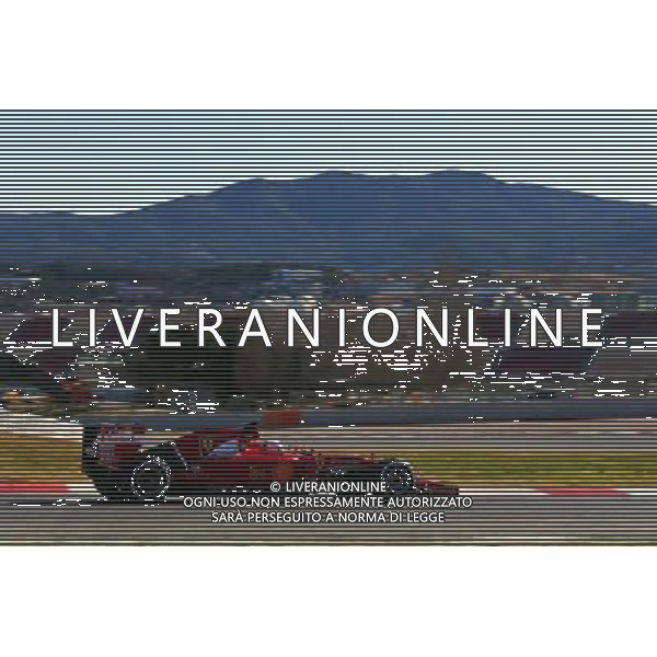 Sebastian Vettel (GER) Ferrari SF15-T. 22.02.2015. Formula One Testing, Day Four, Barcelona, Spain. AG ALDO LIVERANI SAS ONLY ITALY