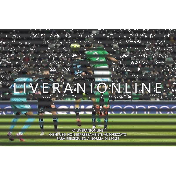 Goal Mevlut ERDING - 22.02.2015 - Saint Etienne / Marseille - 26eme journee de Ligue1 Photo : Jean Paul Thomas / Icon Sport AG ALDO LIVERANI SAS ONLY ITALY *** Local Caption ***