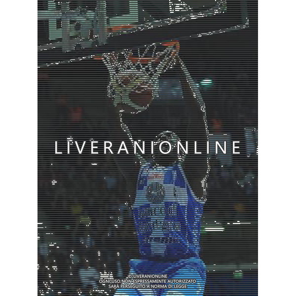 Beko Final Eight 2015 Finale Desio (MB) - 22.02.2015 EA7 Armani Jeans Olimpia Milano-Banco di Sardegna Sassari Nella Foto:Sanders Rakim /Ph.Vitez-Ag. Aldo Liverani