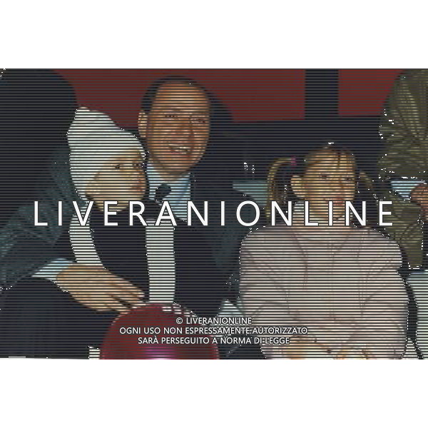 RETROSPETTIVA SILVIO BERLUSCONI NELLA FOTO SILVIO BERLUSCONI CON I FIGLI UFFICIO STAMPA SILVIO BERLUSCONI AG ALDO LIVERANI SAS