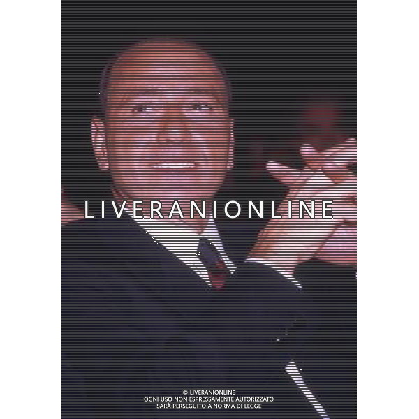 RETROSPETTIVA SILVIO BERLUSCONI NELLA FOTO SILVIO BERLUSCONI AG ALDO LIVERANI SAS
