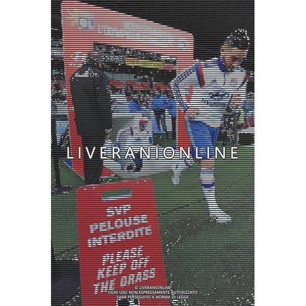 Jordan FERRI - 22.02.2015 - Lyon / Nantes - 26eme journee de Ligue1 Photo : Jean Paul Thomas / Icon Sport AG ALDO LIVERANI SAS ONLY ITALY