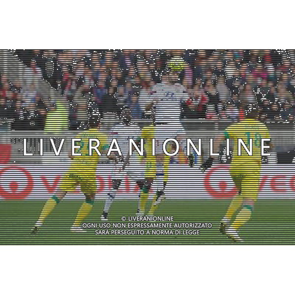 Maxime GONALONS - 22.02.2015 - Lyon / Nantes - 26eme journee de Ligue1 Photo : Jean Paul Thomas / Icon Sport AG ALDO LIVERANI SAS ONLY ITALY