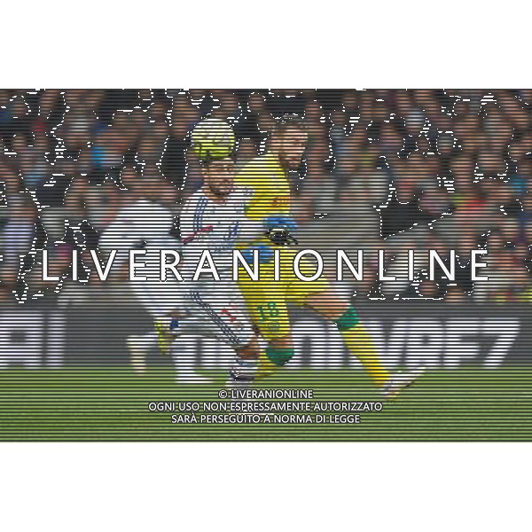 Nabil FEKIR - 22.02.2015 - Lyon / Nantes - 26eme journee de Ligue1 Photo : Jean Paul Thomas / Icon Sport AG ALDO LIVERANI SAS ONLY ITALY