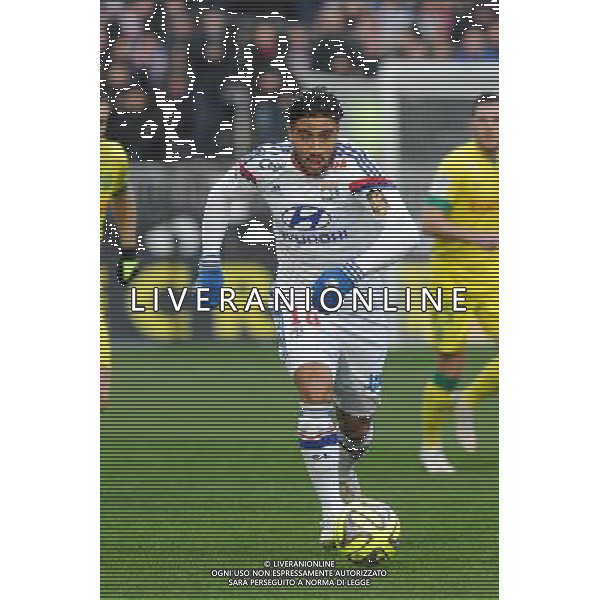 Nabil FEKIR - 22.02.2015 - Lyon / Nantes - 26eme journee de Ligue1 Photo : Jean Paul Thomas / Icon Sport AG ALDO LIVERANI SAS ONLY ITALY