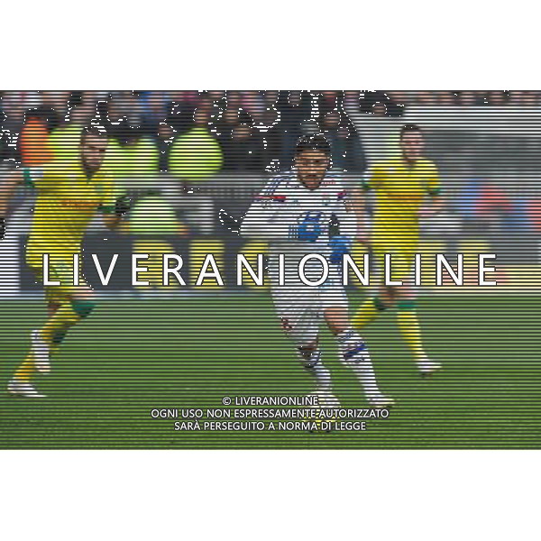 Nabil FEKIR - 22.02.2015 - Lyon / Nantes - 26eme journee de Ligue1 Photo : Jean Paul Thomas / Icon Sport AG ALDO LIVERANI SAS ONLY ITALY