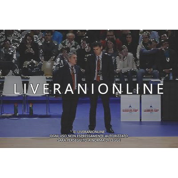 Alexandre MENARD / Antoine MATHIEU - 22.02.2015 - Strasbourg / Le Mans - Finale Leaders Cup -Disneyland Photo : Johnny Fidelin / Icon Sport